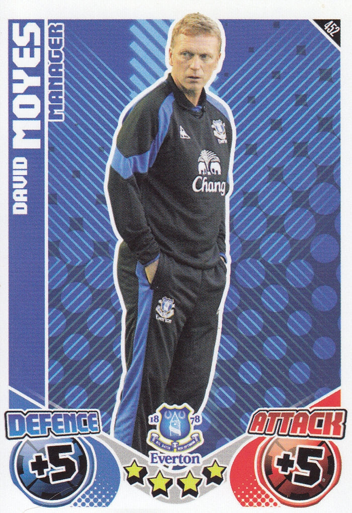 452. DAVID MOYES - EVERTON - MANAGER