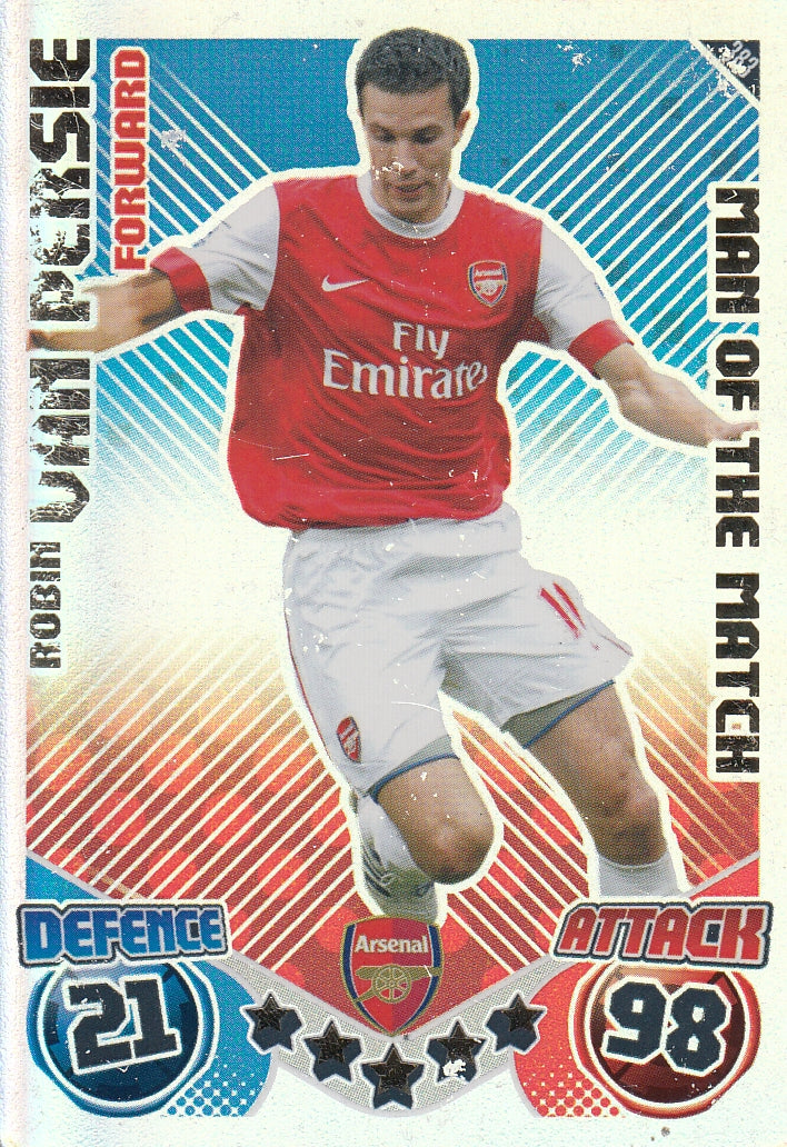 383. ROBIN VAN PERSIE - ARSENAL - MAN OF THE MATCH