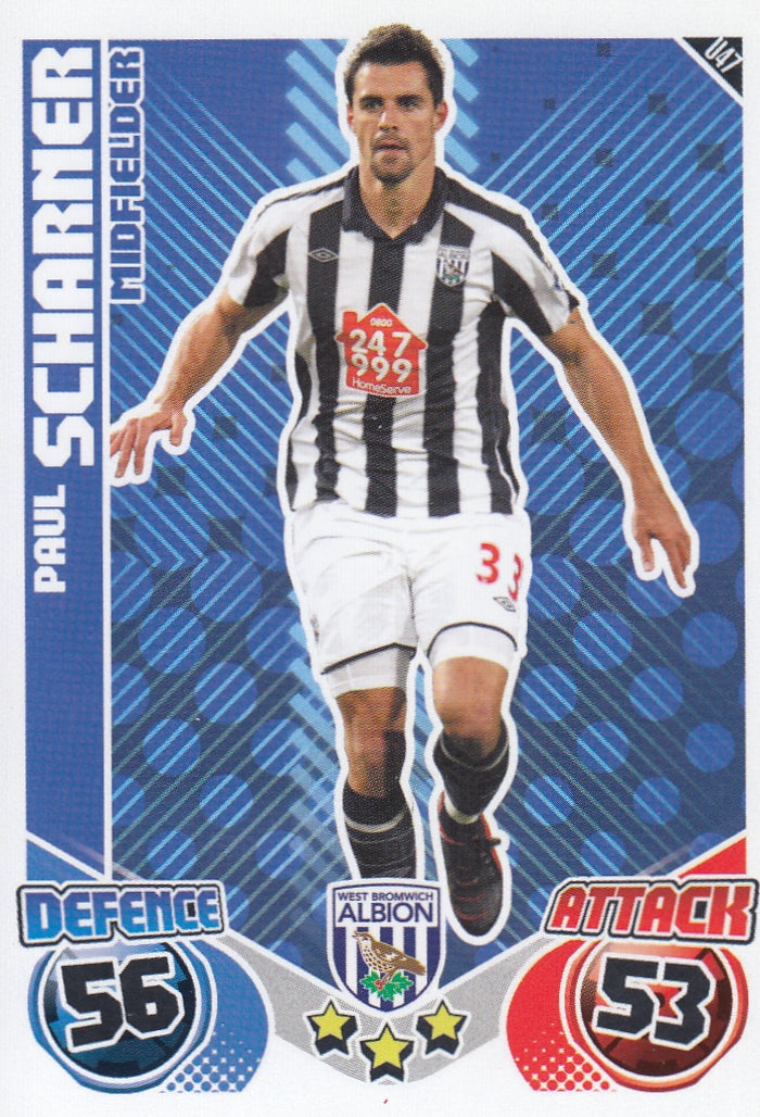 U047. PAUL SCHARNER - WEST BROMWICH ALBION