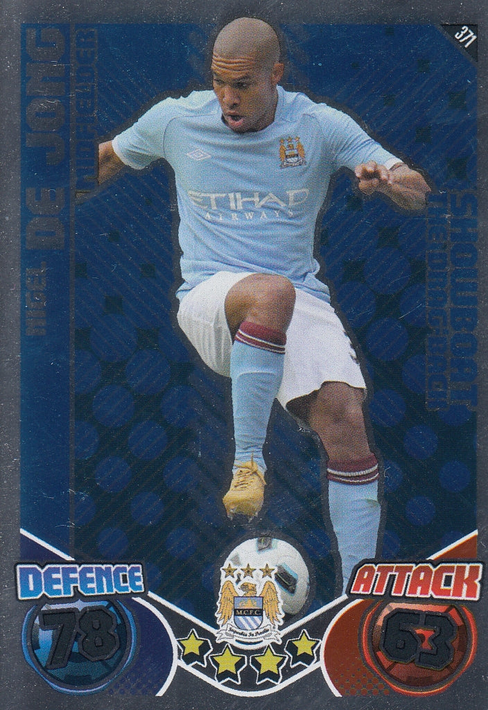 371. NIGEL DE JONG - MANCHESTER CITY - SHOWBOAT
