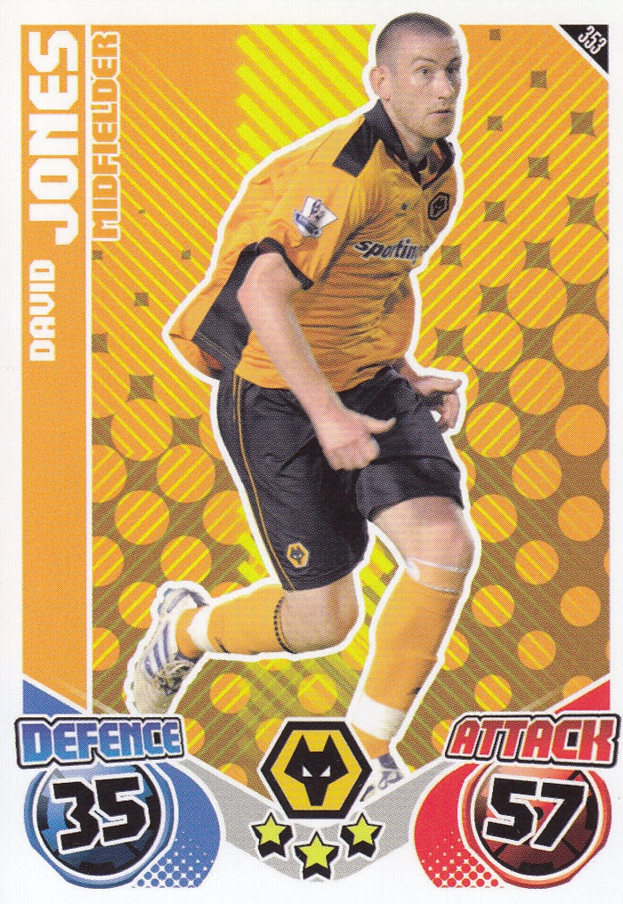 353. DAVID JONES - WOLVERHAMPTON WANDERERS