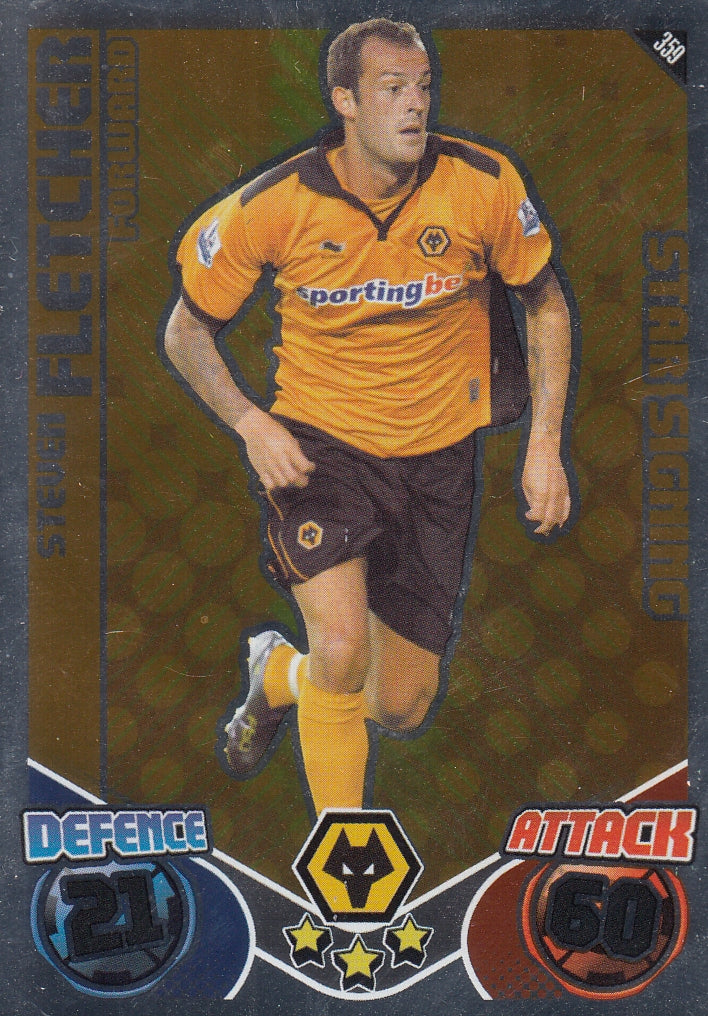 359. STEVEN FLETCHER - WOLVERHAMPTON WANDERERS - STAR SIGNING