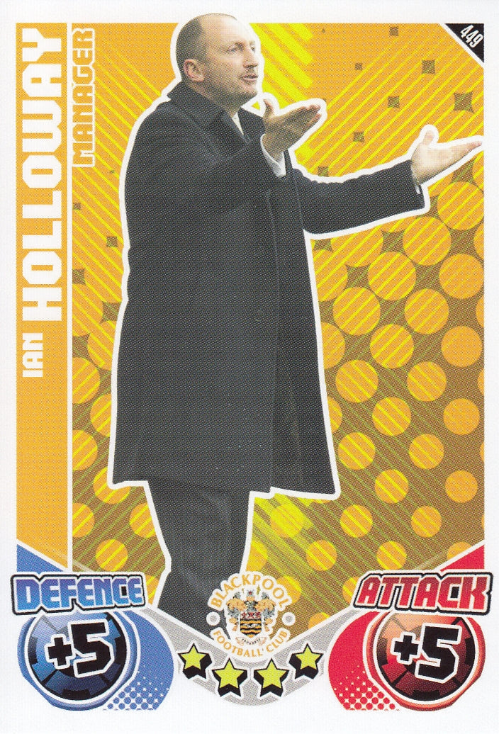 449. IAN HOLLOWAY - BLACKPOOL - MANAGER