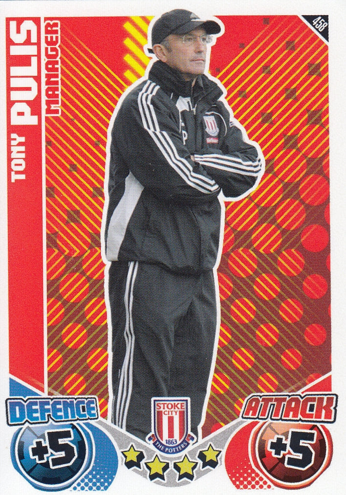458. TONY PULIS - STOKE CITY - MANAGER