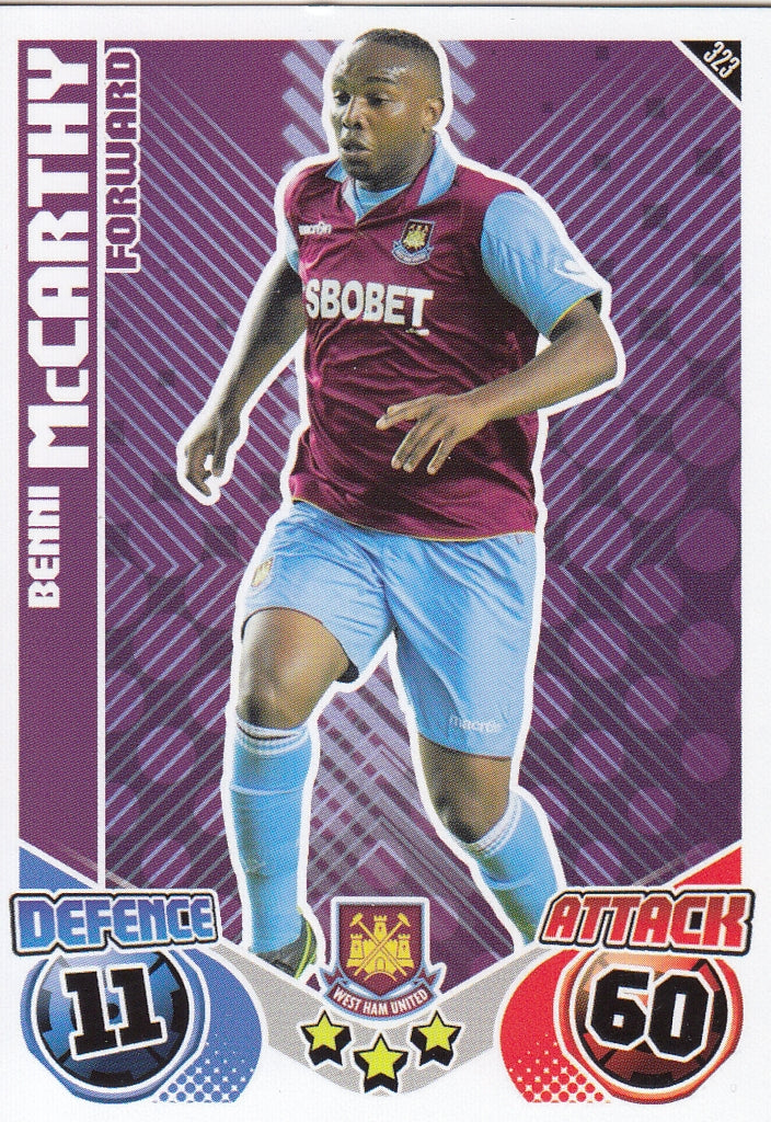 323. BENNI MCCARTHY - WEST HAM UNITED