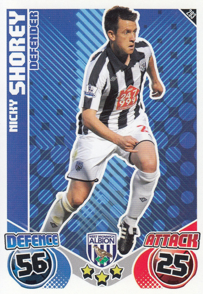 293. NICKY SHOREY - WEST BROMWICH ALBION