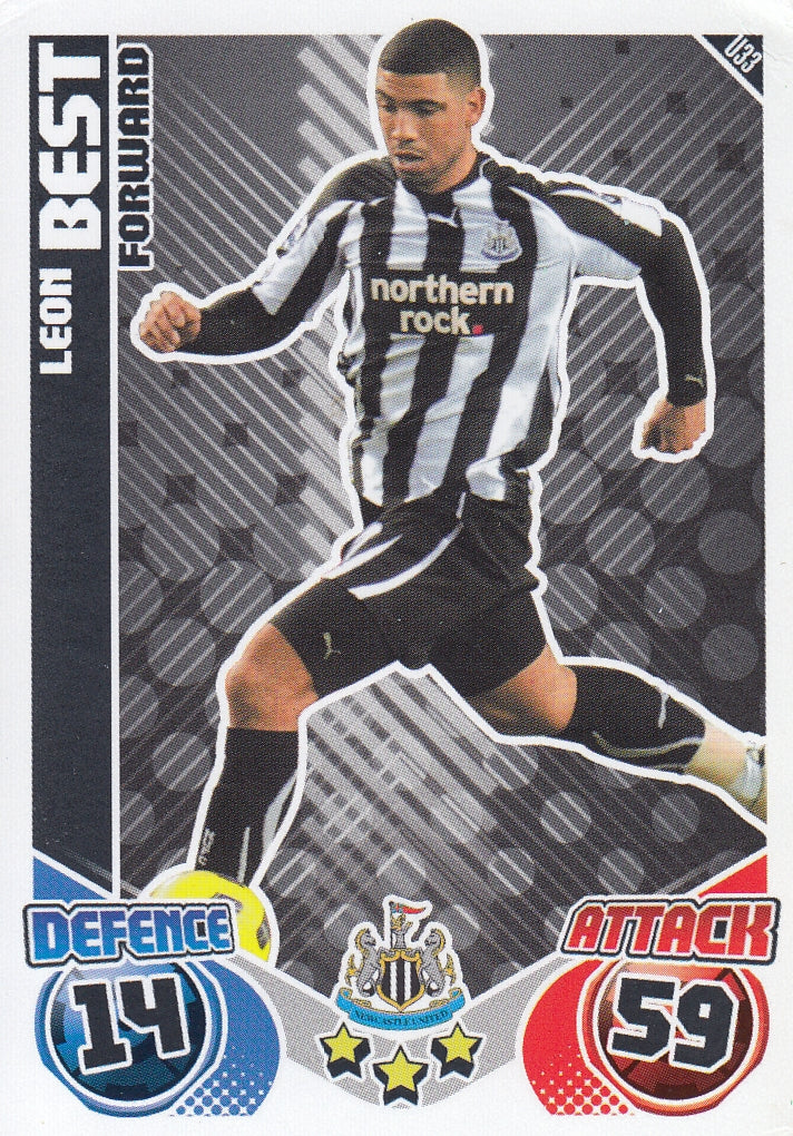 U033. LEON BEST - NEWCASTLE UNITED