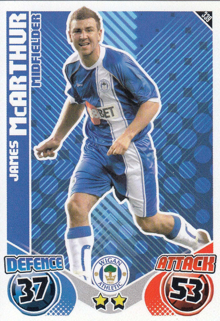 339. JAMES MCARTHUR - WIGAN