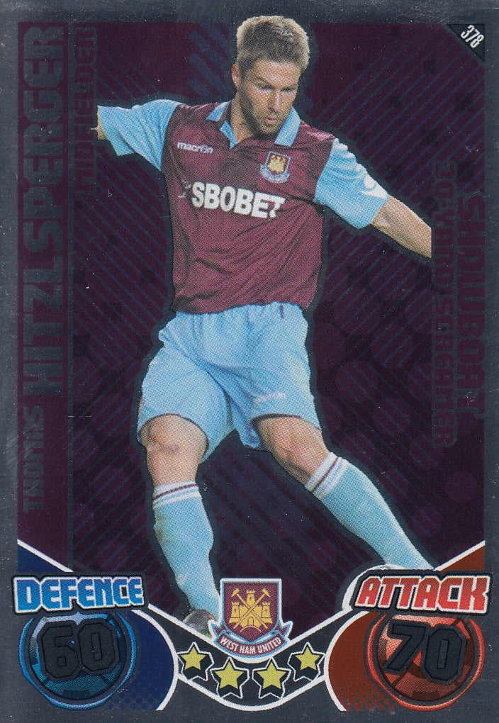 378. THOMAS HITZLSPERGER - WEST HAM UNITED - SHOWBOAT