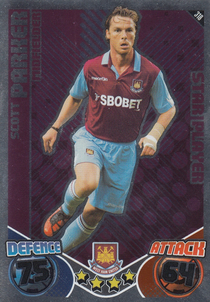 318. SCOTT PARKER - WEST HAM UNITED - STAR PLAYER