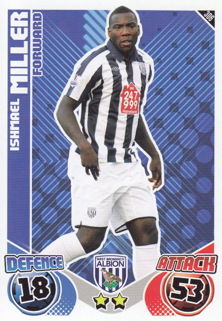 306. ISHMAEL MILLER - WEST BROMWICH ALBION