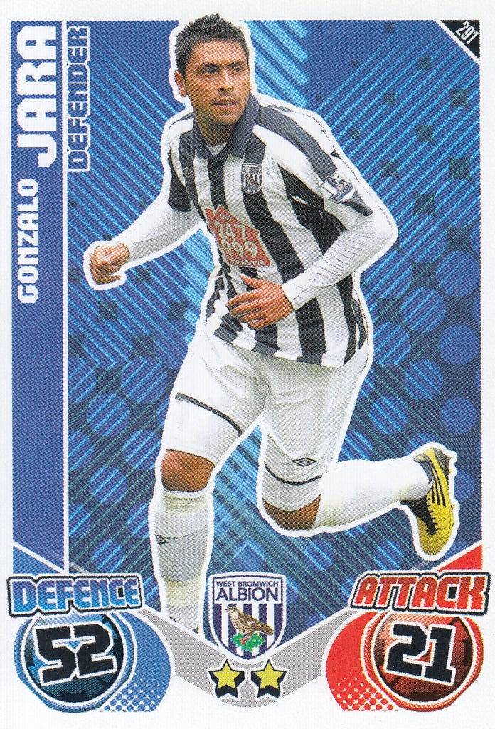 291. GONZALO JARA - WEST BROMWICH ALBION
