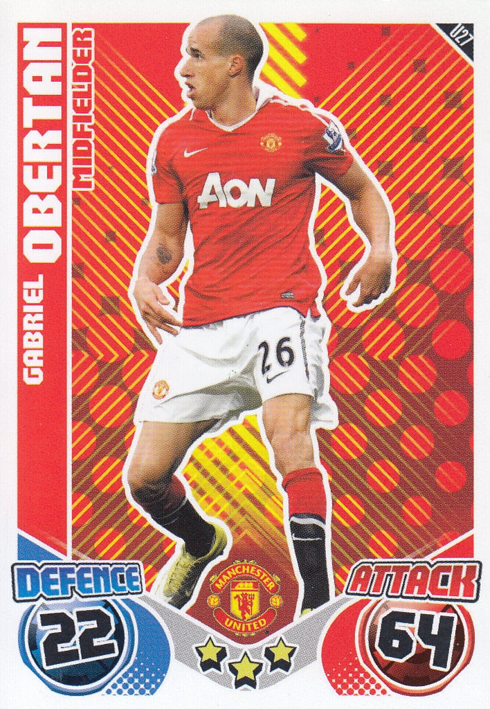 U027. GABRIEL OBERTAN - MANCHESTER UNITED
