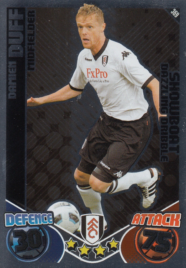 369. DAMIEN DUFF - FULHAM - SHOWBOAT