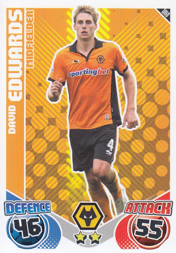 U060. DAVID EDWARDS - WOLVERHAMPTON WANDERERS