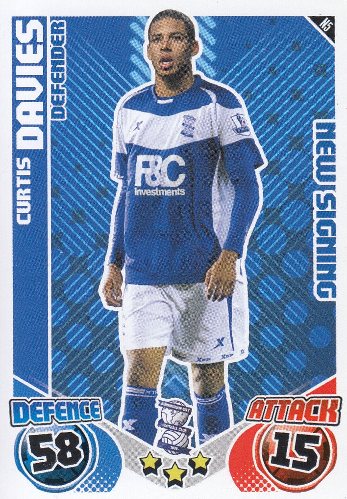 N005. CURTIS DAVIES - BIRMINGHAM - NEW SIGNING