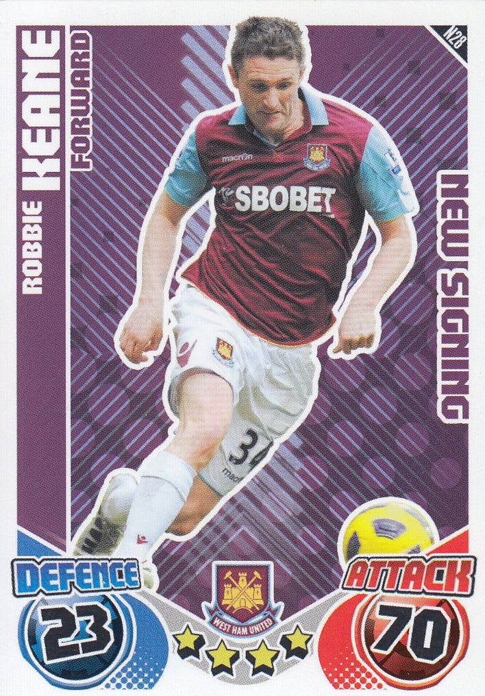 N028. ROBBIE KEANE - WEST HAM UNITED - NEW SIGNING
