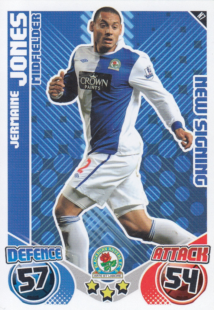 N007. JERMAINE JONES - BLACKBURN ROVERS - NEW SIGNING