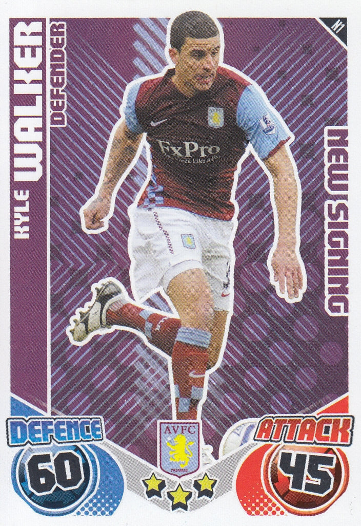 N001. KYLE WALKER - ASTON VILLA - NEW SIGNING