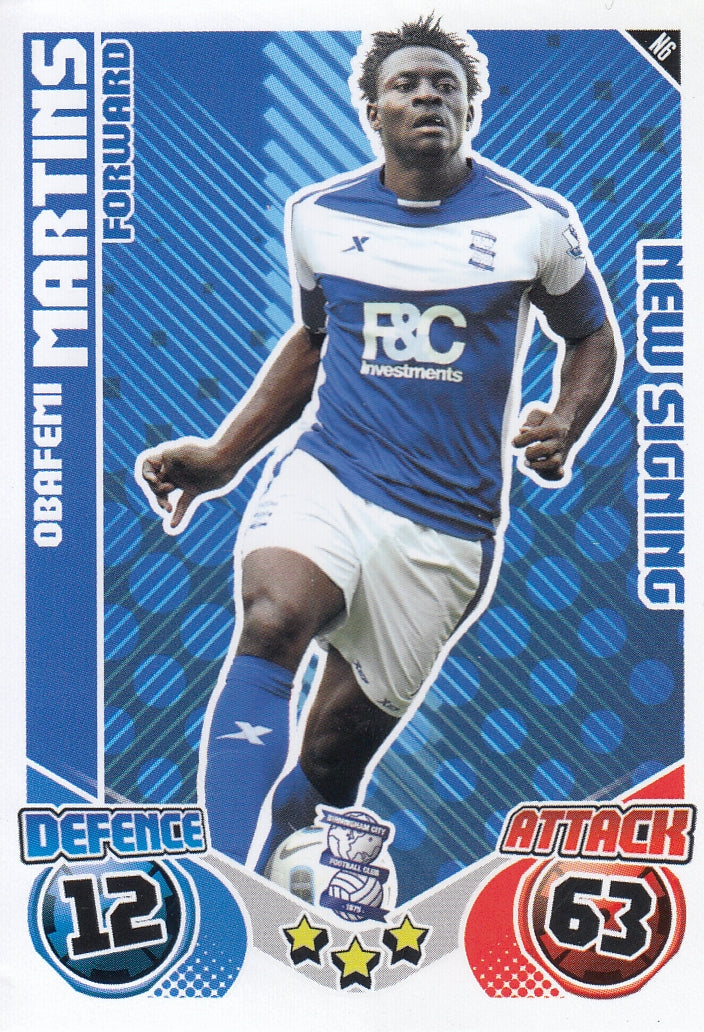 N006. OBAFEMI MARTINS - BIRMINGHAM - NEW SIGNING
