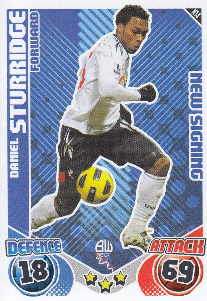N014 DANIEL STURRIDGE - BOLTON WANDERERS - NEW SIGNING
