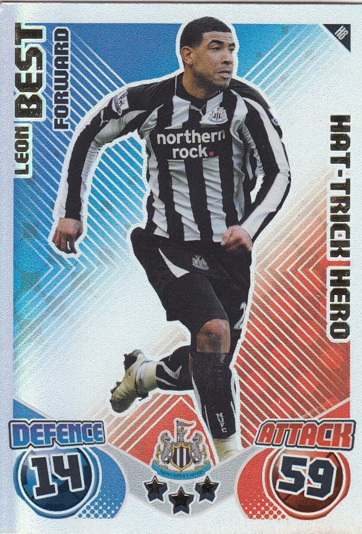 H8. LEON BEST - NEWCASTLE UNITED - HAT-TRICK HERO