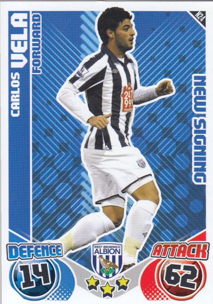 N024. CARLOS VELA - WEST BROMWICH ALBION - NEW SIGNING