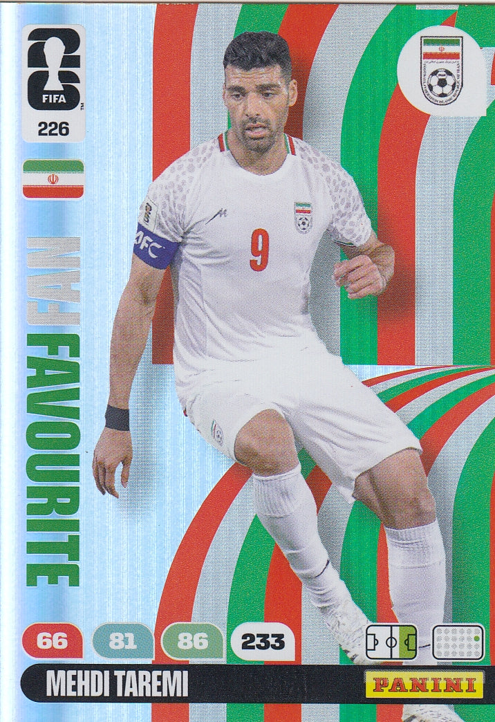 226. MEHDI TAREMI - IRAN - FAN FAVOURITE