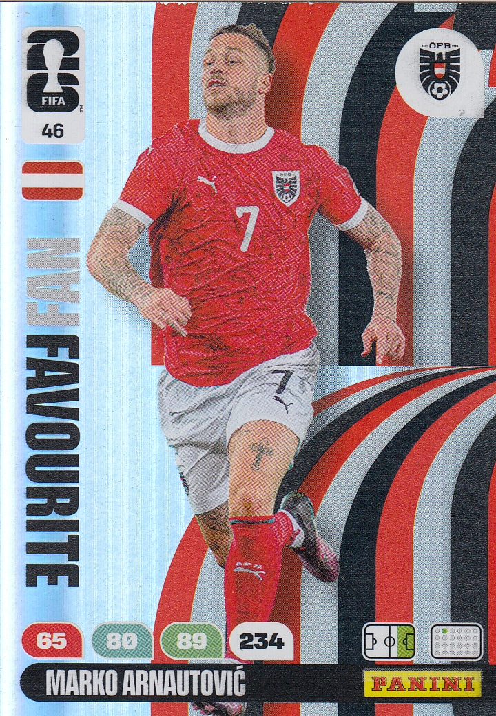 046. MARKO ARNAUTOVIC - AUSTRIA - FAN FAVOURITE