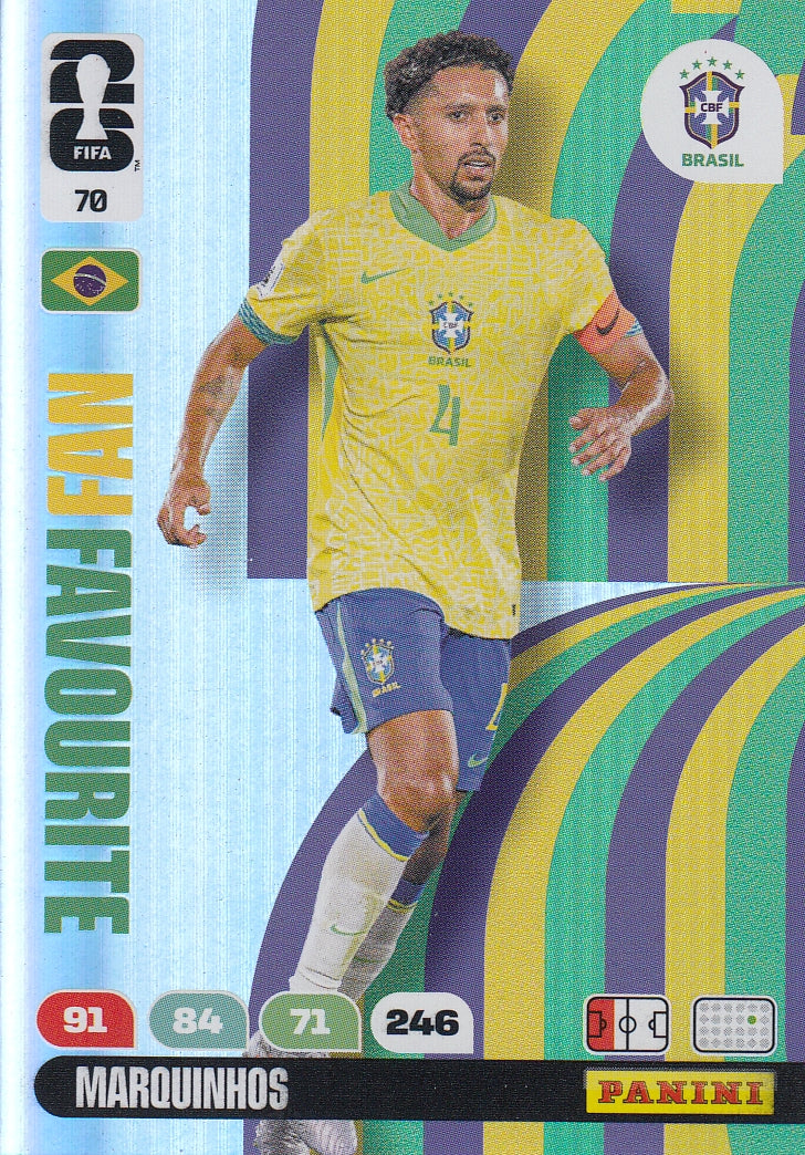 070. MARQUINHOS - BRAZIL - FAN FAVOURITE