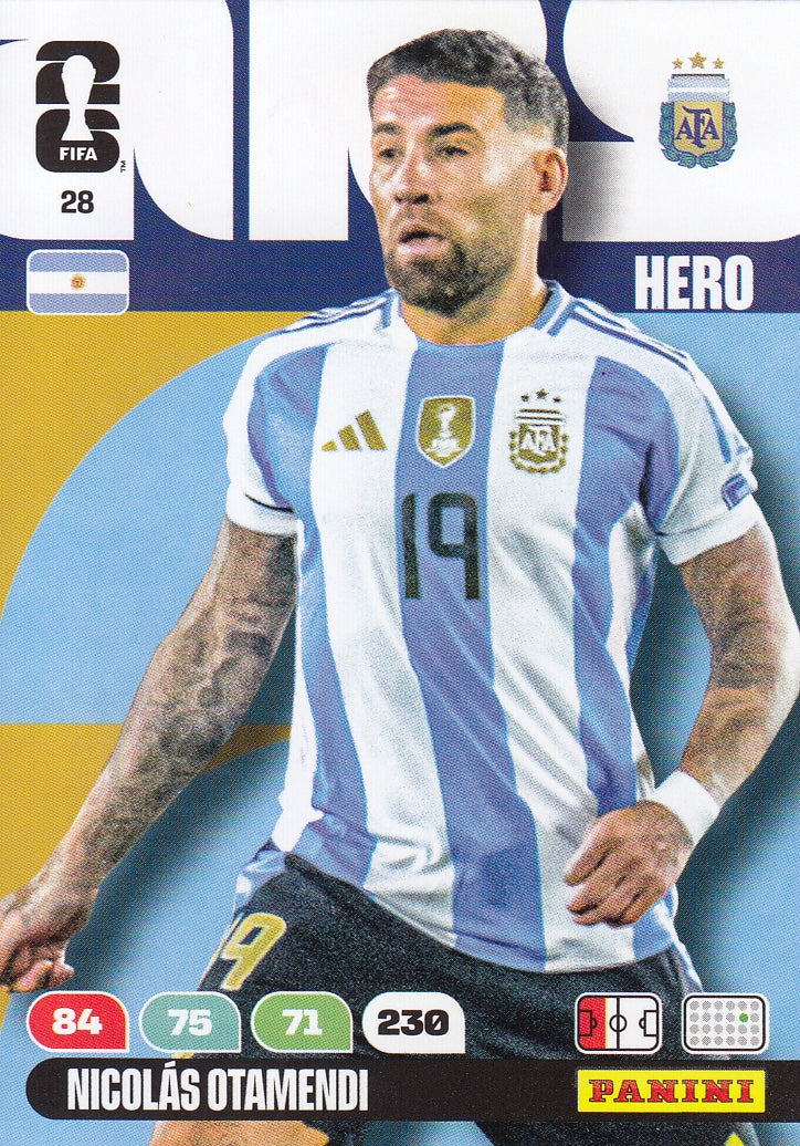 028. NICOLAS OTAMENDI - ARGENTINA