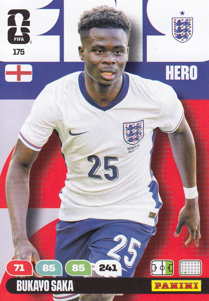 175. BUKAYO SAKA - ENGLAND