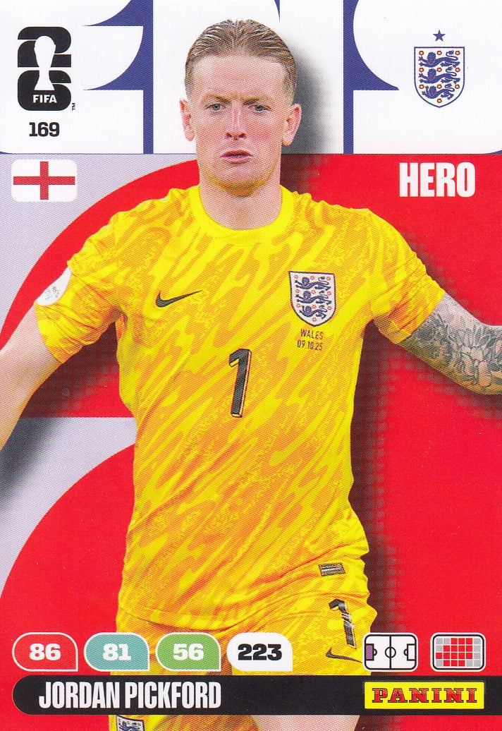 169. JORDAN PICKFORD - ENGLAND