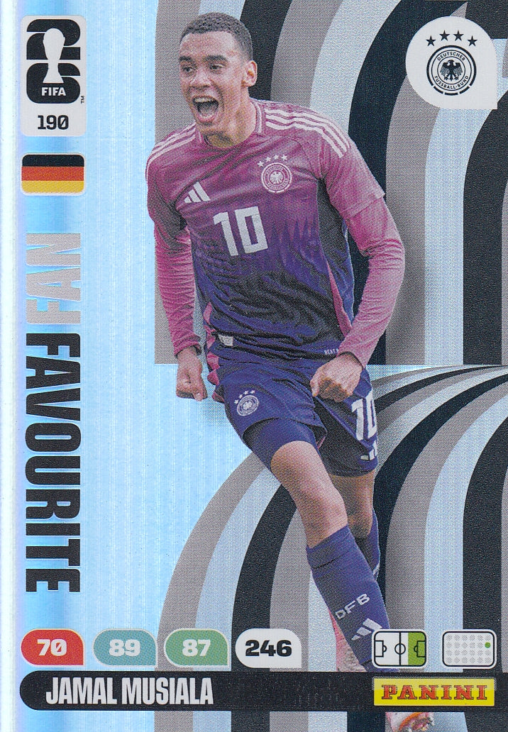 190. JAMAL MUSIALA - GERMANY - FAN FAVOURITE