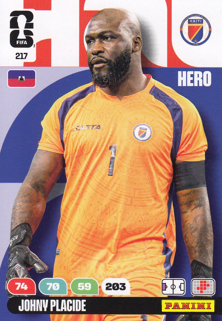 217. JOHNY PLACIDE - HAITI