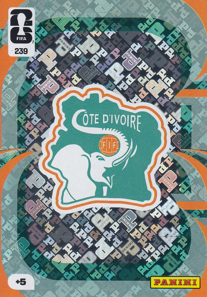 239. IVORY COAST - TEAM CREST