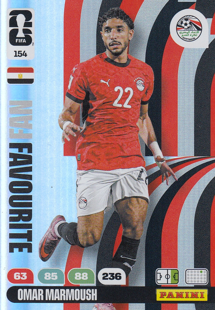 154. OMAR MARMOUSH - EGYPT - FAN FAVOURITE