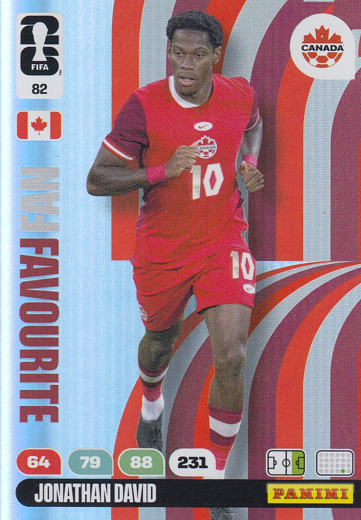 082. JONATHAN DAVID - CANADA - FAN FAVOURITE