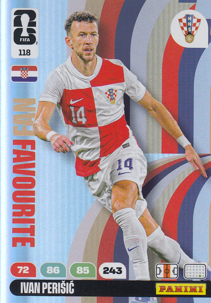 118. IVAN PERISIC - CROATIA - FAN FAVOURITE