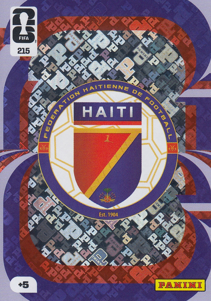 215. HAITI - TEAM CREST