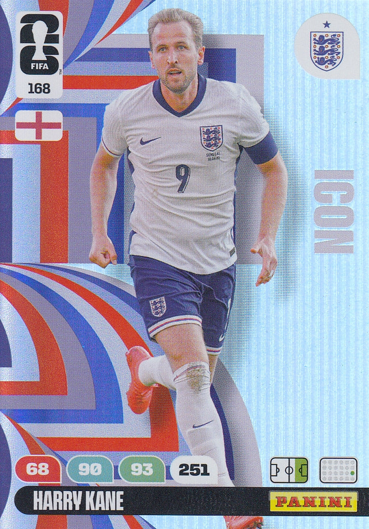 168. HARRY KANE - ENGLAND - ICON