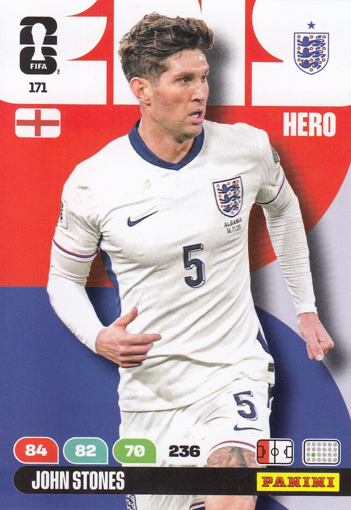 171. JOHN STONES - ENGLAND