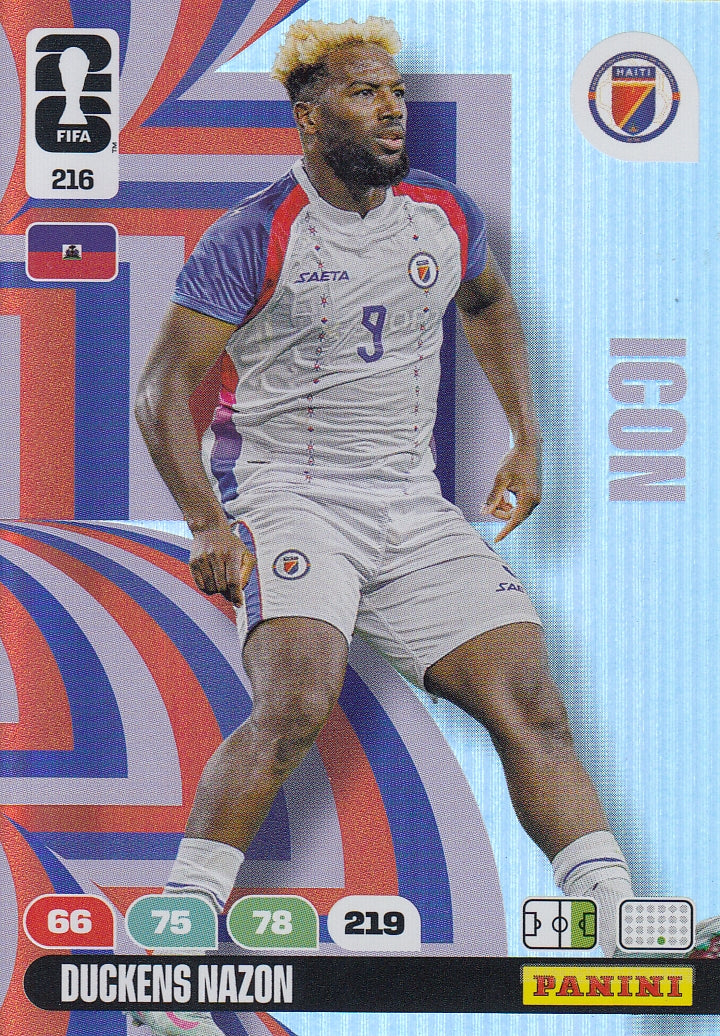 216. DUCKENS NAZON - HAITI - ICON