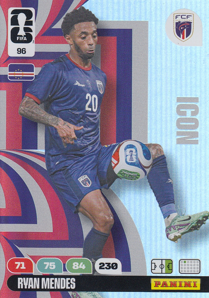 096. RYAN MENDES - CAPE VERDE - ICON