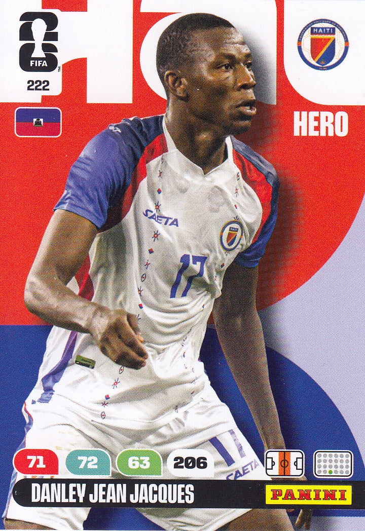 222. DANLEY JEAN JACQUES - HAITI