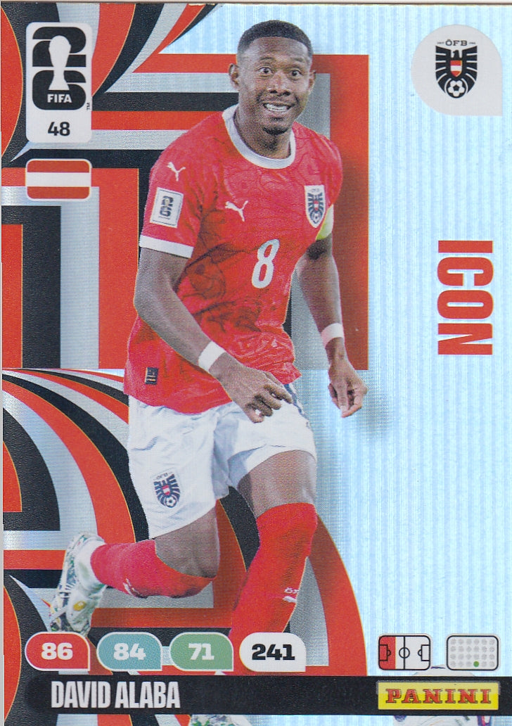048. DAVID ALABA - AUSTRIA - ICON
