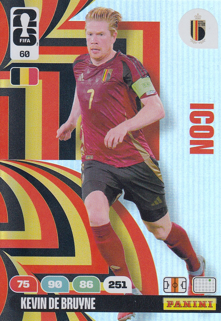 060. KEVIN DE BRUYNE - BELGIUM - ICON