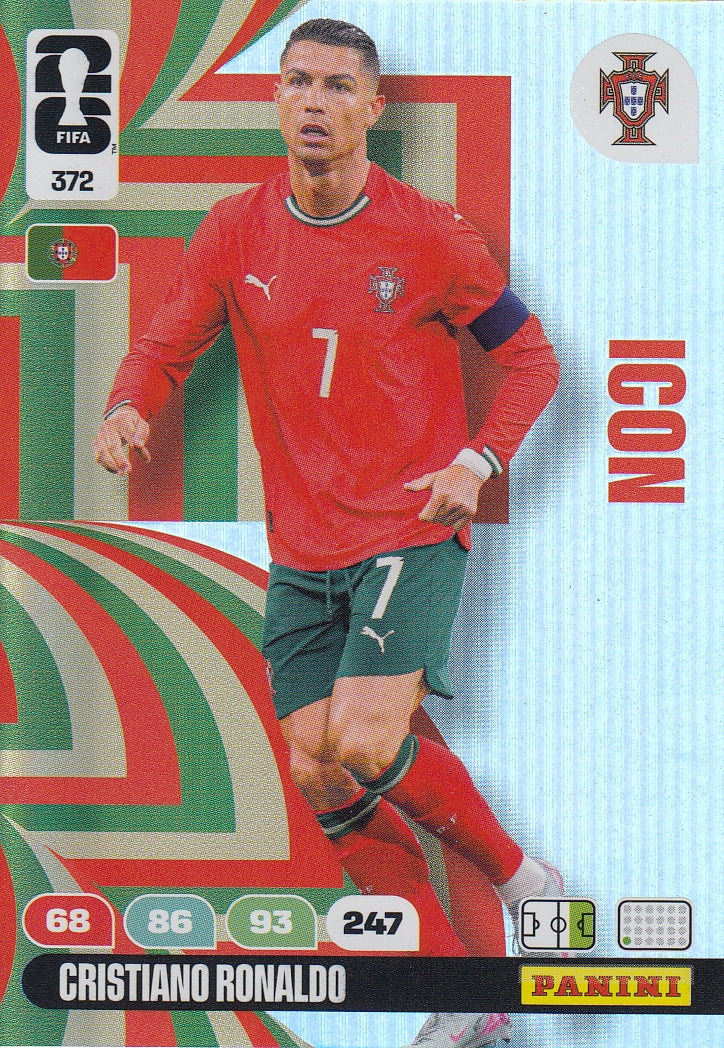 372. CRISTIANO RONALDO - PORTUGAL - ICON