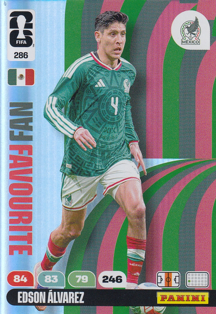 286. EDSON ALVAREZ - MEXICO - FAN FAVOURITE