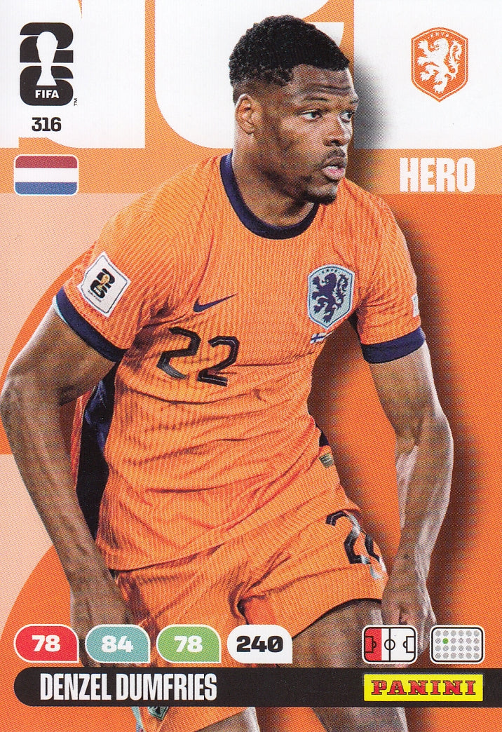 316. DENZEL DUMFRIES - NETHERLANDS